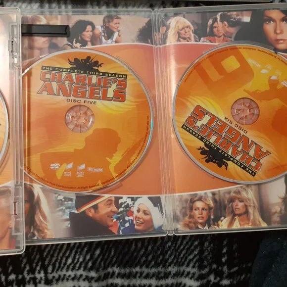 CHARLIE'S ANGELS COMPLETE 3 SEASON KATE JACKSON, JACLYN SMITH, CHERYL LADD DVD - Picture 13 of 16
